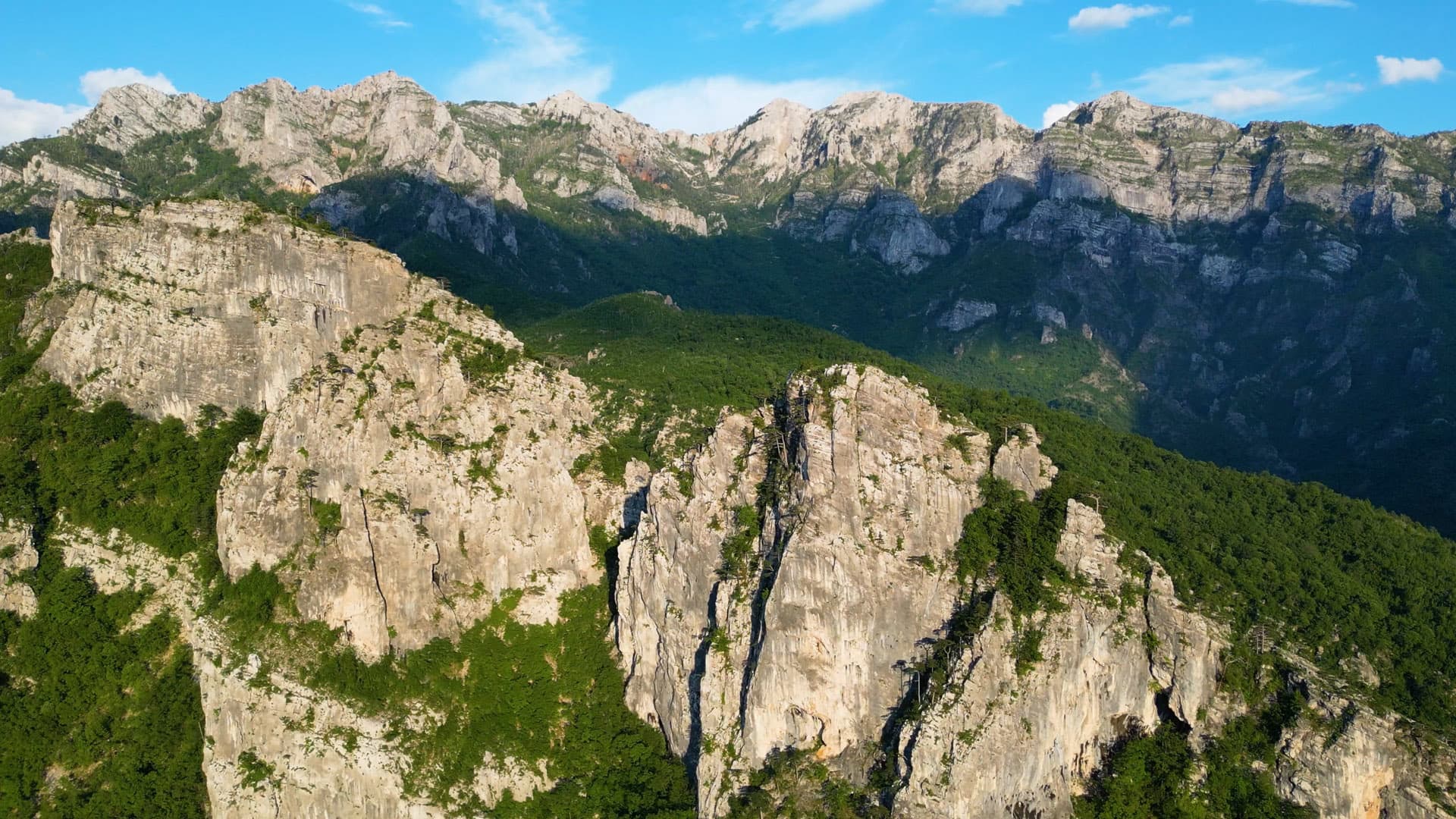 Panoramic view of Bosnia and Herzegovina's mineral-rich landscape